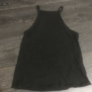 black halter top.